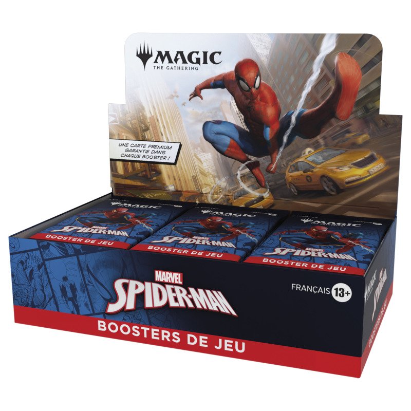 MTG – Marvel’s Spider-Man Play Booster Display (30 Boosters) – FR