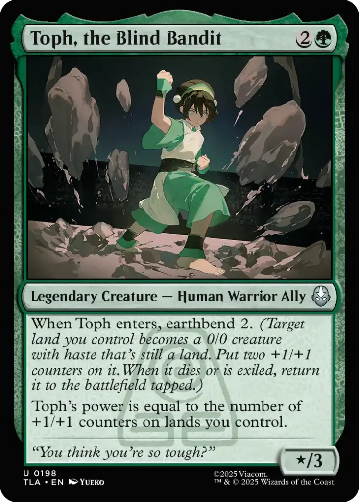 Emporium du D20 Magic the gathering Avatar the last airbender Earthbending