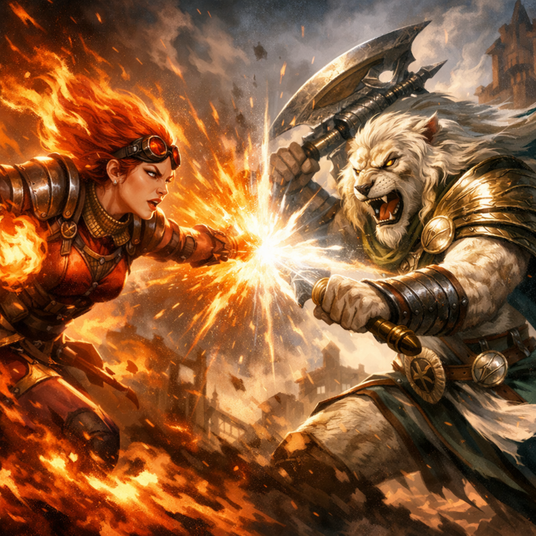 Chandra vs Ajani