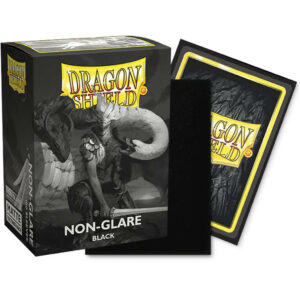 Dragon Shield Matte : Non Glare - Noir - x100p